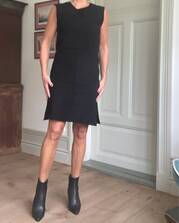 NY Primeboots Carla goat suede dress mocka svart klänning, stl. 36/S - Kläder - Helsingborg