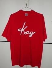 KAY T-Shirt Large Guitar Gitarr Red Green Black Yellow Cotton Julklapp Pappa - Kläder - Knivsta